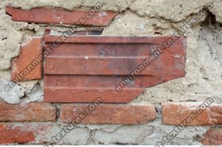 wall brick plastered